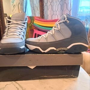 Authenticated 2006 Jordan 9.5 Team Sz 11 Cool Grey Suede